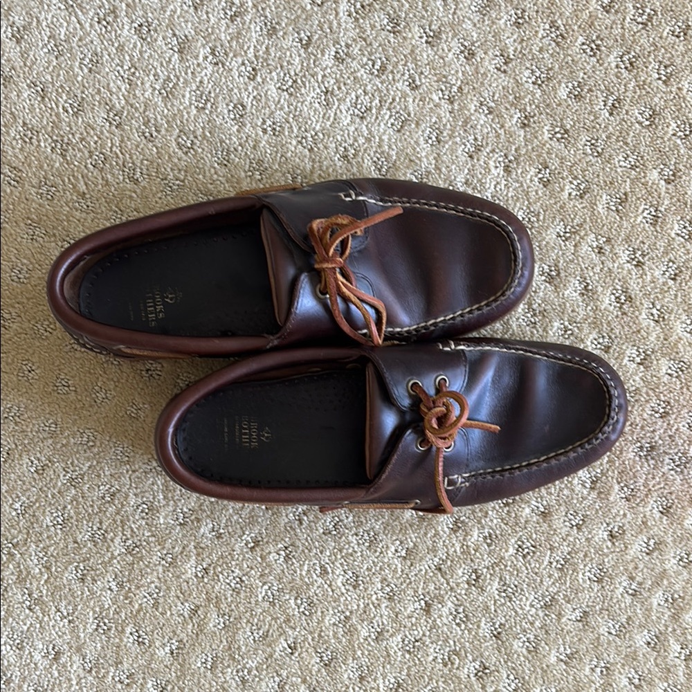 Brooks Brothers Men's Brown Leather Loafers